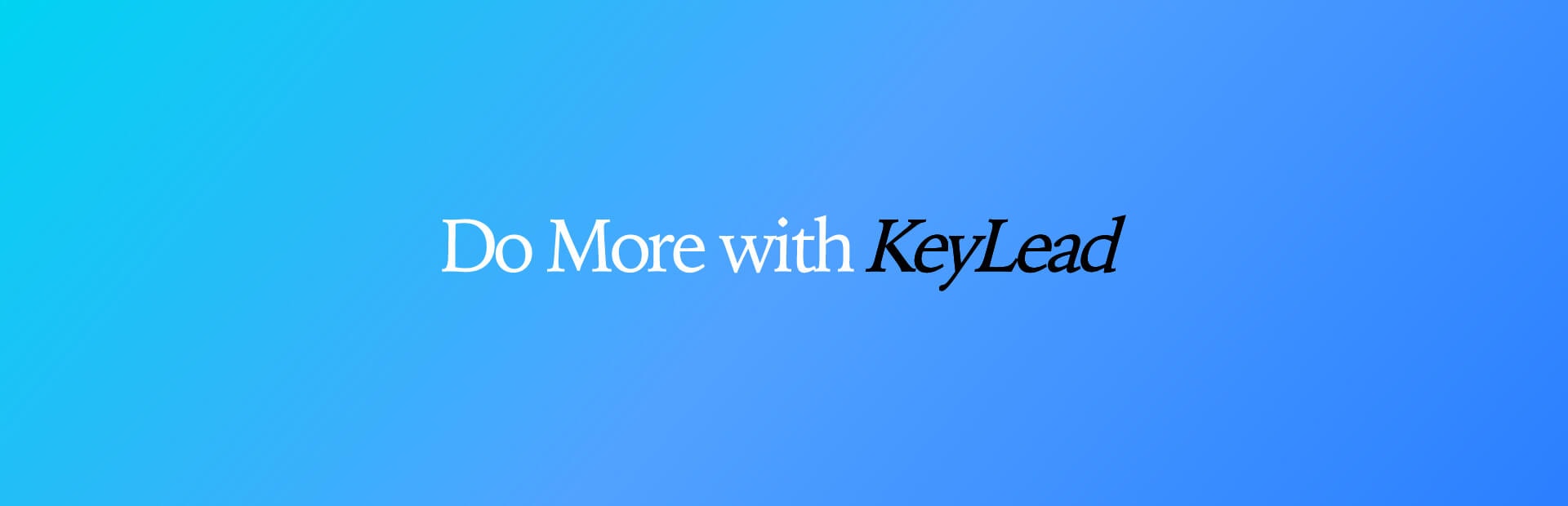 KEYLEAD — hero
